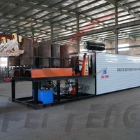 Usine de fabrication automatique de bitume avec moteur et pompe, capacité de 10 à 15 T/H, système de chauffage double pour usine d'asphalte