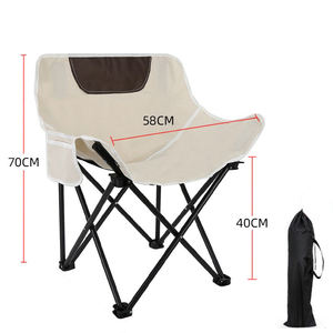 Silla de Camping Plegable Portátil Ultraligera Personalizada al por Mayor para Playa, Senderismo y Picnic - Product Image 2