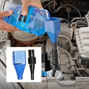1Pc Car Refueling Funnel Gasoline Foldable Engine Oil Funnel Tool Plastic Funnel Car Motorcycle Refueling Tool Auto Accessories