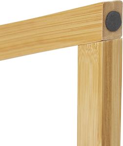 Échelle à serviettes autoportante en bambou, design simple et tendance, pour salle de bain - Product Image 5