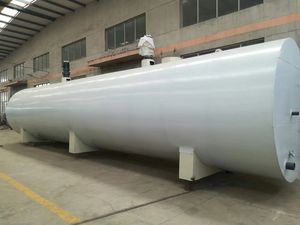 Horizontal Carbon Steel <strong>Water</strong> Storage <strong>Tank</strong> For Asphalt Plant Pump 50T Capacity High Thermal Efficiency High Safety Performance - Product Image 3