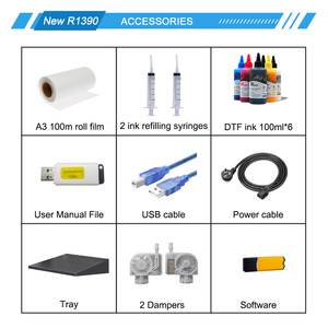 Wholesale Price Best DTF Printer Fast <b>Printing</b> R1390 DTF Printer L1800 Head DTF Printer T Shirt <b>Printing</b> <b>Machine</b> - Product Image 5