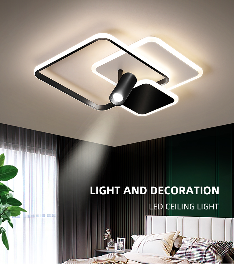 Modern Home Restaurant Living Room Decor Iron Aluminum Led Spot Ceiling Lighting For Kitchen