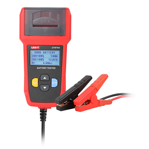 เครื่องทดสอบแบตเตอรี่รถยนต์ UT675A 12V พร้อมเครื่องพิมพ์ รับประกัน 1 ปี IP55 ความแม่นยำ 0.1 - Product Image 2