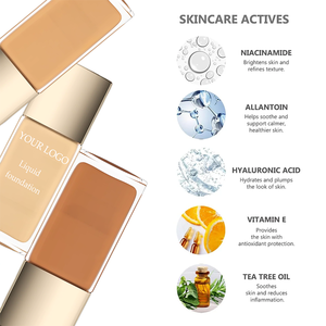 Base de Maquillaje en Barra de Larga Duración, Fórmula Ligera y Deslizante, Cobertura Total, Personalizable, con SPF - Product Image 4