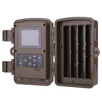 Caméra de chasse 24MP 1080P/60fps résistante aux intempéries IP66 étanche CMOS avec LED IR noires 940nm, portée de détection 15-20m, 8-10