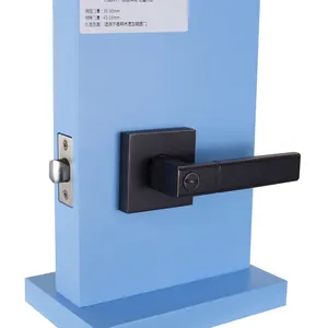High Security Euro Square Lever Lock Cylinder Door Handle Lock
