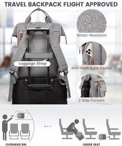 Mochila para Cámara con Compartimento para Laptop de 15.6 Pulgadas, Gran Capacidad, Personalizable, para Fotógrafos de Viaje, para Cámaras DSLR, Muestra Gratis - Product Image 3