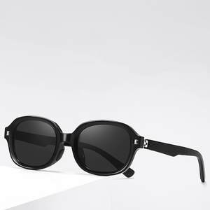 Gafas de Sol Plegables con Diseño de Ojo de Gato, Portátiles, Ovaladas, con Protección UV, para Fotografía, de Lujo, Negras, Anti-luz - Product Image 1