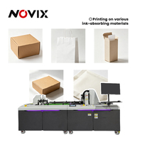 Imprimante à jet d'encre à grande vitesse automatique RENOVIX avec encre à base d'eau pour l'impression sur les sacs en papier et les cartons