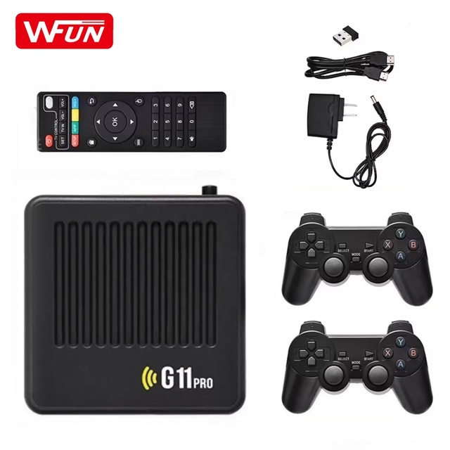 G11 Pro GameBox Video Game Console 64/256GB 30000+ Games 4k Family Retro Classic Games Consola Support TV Box for PSP/DC/N64