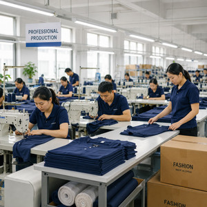 เสื้อยืดพรีเมียมผู้ชาย คอตตอน 100% เนื้อนุ่ม ระบายอากาศดี คอกลม คลาสสิค รับสกรีนโลโก้ ขายส่ง หลายสี ไซส์ S-4XL สีน้ำเงินรอยัล - Product Image 6