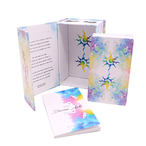 カスタム印刷Oracleゴールドフォイルデッキ高品質ゴールデンエッジサイドゴールデンペーパータロットカード<span class=keywords><strong>78</strong></span>デッキ磁気ボックス付き - Product Image 6