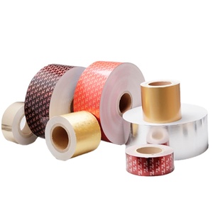 Qualité supérieure - Papier d'aluminium pour emballage de cigarettes - Matériau composite argent or - Product Image 1