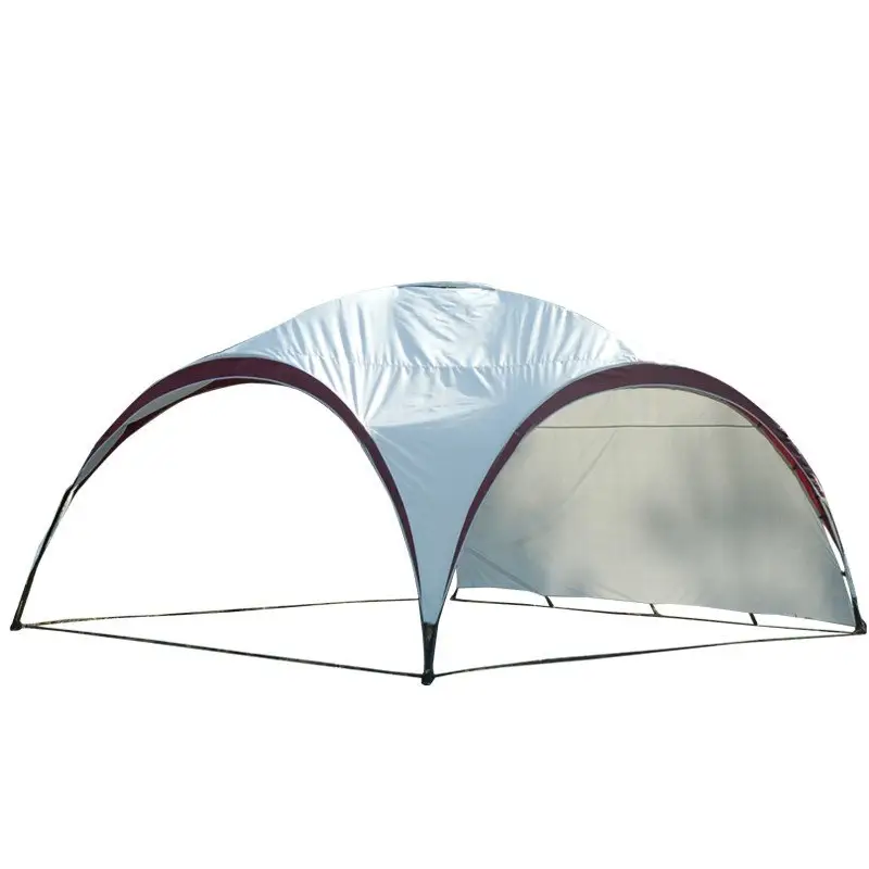 Acridia Outdoor Large Gazebo Sunshade Camping Canopy Portable Dome Teardrop Tent with Side Walls