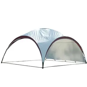 Acridia 야외 대형 전망대 차양 캠핑 캐노피 측벽이있는 휴대용 돔 눈물 방울 텐트