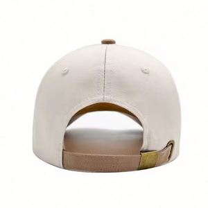 OEM ODM Custom Logo 5 Panel Two Tone Baseball Caps Wholesale Structured Frame 100% Cotton Gorras Baseball Sport <b>Hats</b> - Product Image 4