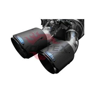 Système d'échappement en acier inoxydable Vortex pour Porsche Macan S GTS 3.0T 3.6, silencieux à commande à distance, catback, poli miroir - Product Image 4