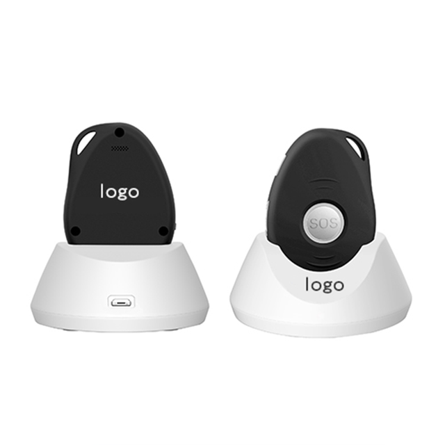Waterproof Fall Detection Pendant-Smart SOS Panic Button for Elderly-One-Touch Emergency Alert with Auto Fall Sensor
