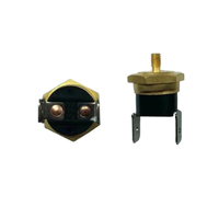 Thermostat bimétallique CHANGYUE M4 à filetage KSD301, protecteur thermique à réinitialisation automatique, manuel, 0~220V 10A, pour chauffage électrique extérieur