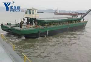 <span class=keywords><strong>Barge</strong></span> de transport de gravier et de sable à déchargement automatique avec bande transporteuse - Product Image 4