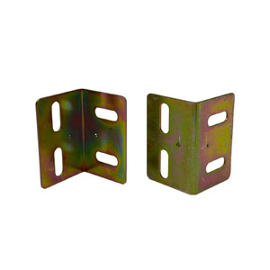 Galvanized <b>Corner</b> <b>Brackets</b> 7.9cm Carbon Steel Durable Furniture Hardware Cabinet Support Connectors - Product Image 3