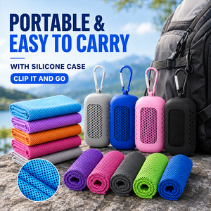 Toalla Refrescante de Microfibra <span class=keywords><strong>Freesoul</strong></span>, Toalla Fría Instantánea para el Cuello, Toalla Deportiva para el Gimnasio, para Clima Cálido - Product Image 3