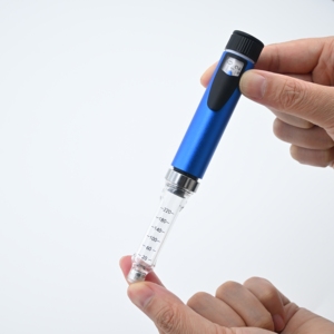 Colored 60IU Metal Reusable Injection <b>Pen</b> with 3ml Glass Vial Factory Direct Supply <b>Refillable</b> Dose <b>Pen</b> Injector Salon - Product Image 2