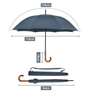 Design Wholesale Automatic Promotion <b>Extra</b> Factory <b>Large</b> Straight Umbrella With Your Logo - Product Image 5