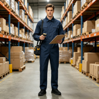 Vêtements de travail hommes mécanicien combinaison salopette vêtements de travail veste Construction sécurité travail gommages