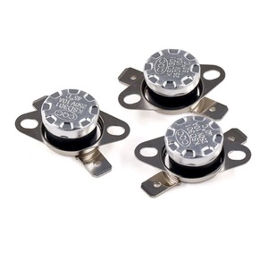 KSD301 Flat Foot <strong>Temperature</strong> <strong>Control</strong> Switch 40-150 Degrees 250V/10A Normally Open <strong>Electronic</strong> Component - Product Image 5