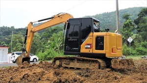 Cabina Certificada SY75C ROPS FOPS con Aire Acondicionado Totalmente Automático - Product Image 5