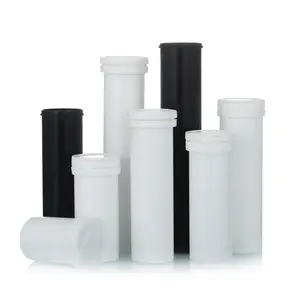 Hete Verkoop Lege Pp Fles Met Flip Top Cap Aangepaste Kleur Bruisende Buis Voor Tablet Verpakking