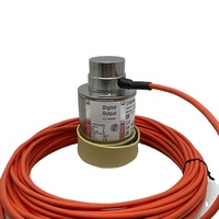Sensor de Pesaje Digital HBM C16iC3 de Acero Inoxidable 60T/40T/30T/20T, Celda de Carga Tipo Pancake, Actuador, Precisión del 0.5%, para Básculas de Camiones