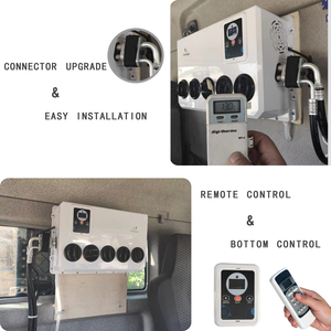เครื่องปรับอากาศ Treeligo Universal Ac 12 โวลต์ 24 โวลต์ สำหรับห้องโดยสารรถบรรทุก EAC1009, EAC1009 12V/24V - Product Image 4