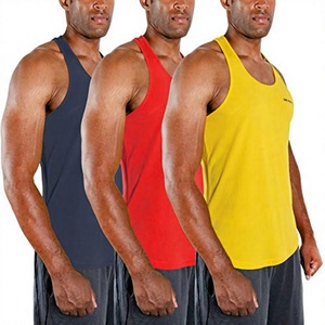 Débardeur de sport respirant personnalisé pour homme – Maillot d'entraînement sans manches pour fitness, musculation et sport athlétique - Product Image 3