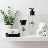 Flacon pulvérisateur en verre dépoli cylindrique vide personnalisé 30ml 50ml 100ml avec bouchons en bois pour parfums et diffuseurs à bâtonnets – Écologique