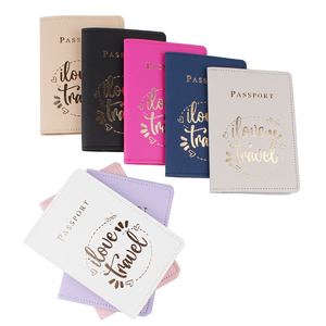 Carpeta de Tarjetas Personalizable de Cuero PU de Color Sólido con Logotipo Estampado, Organizador de Pasaportes de Viaje a Prueba de Agua y Anti-Pérdida, Moderno y Práctico para Uso Diario - Product Image 2