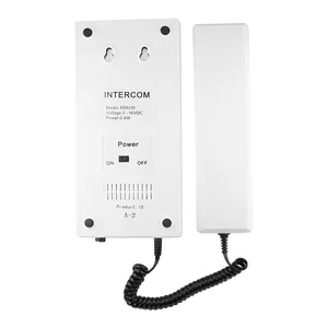 New Design 433Mhz Indoor Audio Wireless Hotel Full Duplex Intercom System