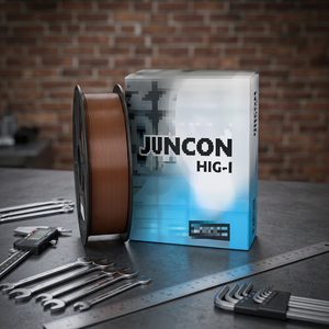 ลวดเชื่อม MIG พรีเมียม LINCON ER70S-6  แบบเคลือบทองแดง  ความแอคทีฟสูง ปราศจากสารตะกั่ว  สำหรับเชื่อมเหล็กอ่อน  ขนาด 100 มม.+ - Product Image 1