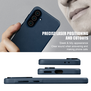 Étui de protection en cuir PU personnalisé pour Samsung Galaxy A56/A57 - Étui de téléphone magnétique de luxe - Vente en gros personnalisée OEM - Product Image 3
