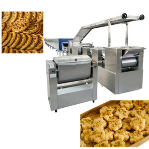 Machine automatique de fabrication de biscuits et ligne de production pour Ping Banh Quy Banh Pia Vanillekipferl Speculoos Sable Palet <span class=keywords><strong>Breton</strong></span> - Product Image 4