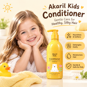 Akaril 370ml Crème Capillaire Nourrissante à la Camomille et Céramide, Enrichie en Huile de Jojoba Naturelle, pour Cheveux Frisés d'Enfants – Approvisionnement Direct Usine - Product Image 1
