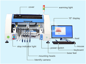 KAYO-D2V-25S เครื่องจักรการผลิตประกอบสาย SMT เลือกและวางเครื่องด้วยการผลิตอิเล็กทรอนิกส์ - Product Image 2