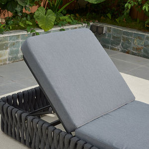 Dwoo <span class=keywords><strong>Outdoor</strong></span> Backyard Patio Lounge <span class=keywords><strong>Bed</strong></span> All Weather Marco de aluminio Ocio Playa Piscina Jardín Tumbona - Product Image 4