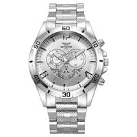 Montre-bracelet pour homme la plus vendue avec affichage de la date, grand cadran décontracté, style hip-hop, en alliage et verre, mouvement à quartz