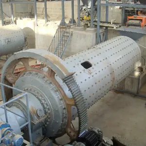 Large Capacity Continuous Grinding Ball Mill For Dolomite Copper Mine Quartz Gypsum