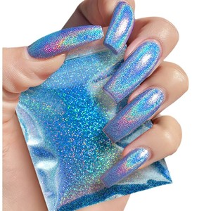 18 couleurs, paillettes fines holographiques PET ultra-fines de 0,2 mm, non toxiques, <span class=keywords><strong>poudre</strong></span> brillante pour maquillage des ongles, <span class=keywords><strong>résine</strong></span>, artisanat, projets de bricolage - Product Image 4