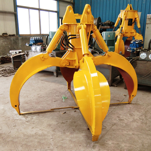 Accessoires pour excavatrices : Grappin hydraulique pour ferraille en acier, type « Orange Peel » - Product Image 3