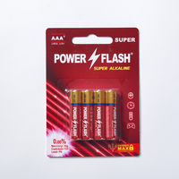 Batería Seca Primaria Alcalina AAA de Alta Calidad de 1.5V con 7 Años de Garantía para Juguetes con Control Remoto y Herramientas Eléctricas